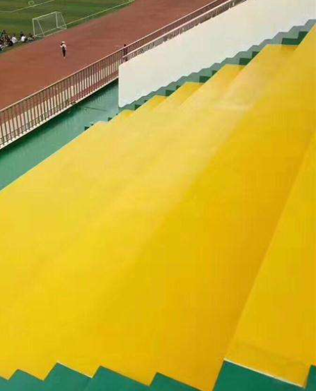 延庆球场台阶翻新修补改造